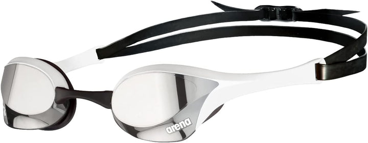 Arena Unisex-Adult COBRA ULTRA SWIPE MR Schwimmbrillen, SILVER-WHITE, 1 Single, Single