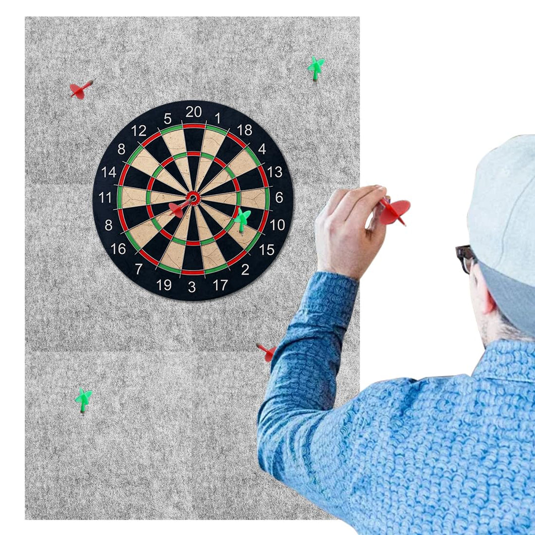 Dart Wandschutz, Filz-Dartboard-Wandschutz, Wandschutz Dartscheibe, Selbstklebende Dartscheiben Umra