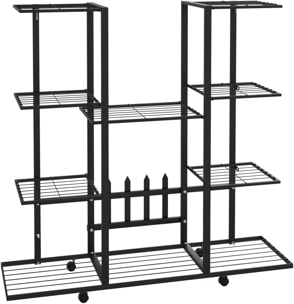 puraday 94,5x24,5x91,5 cm Blumenständer Balkon Blumenständer Draussen Blumenregal Outdoor Blumenstän