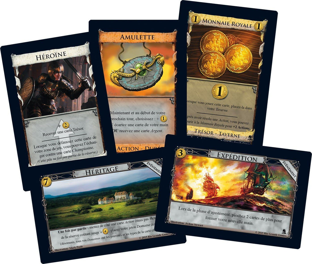 Asmodee – Strategiespiel – Dominion, französische Sprache Erweiterung Aventures, Erweiterung Aventur
