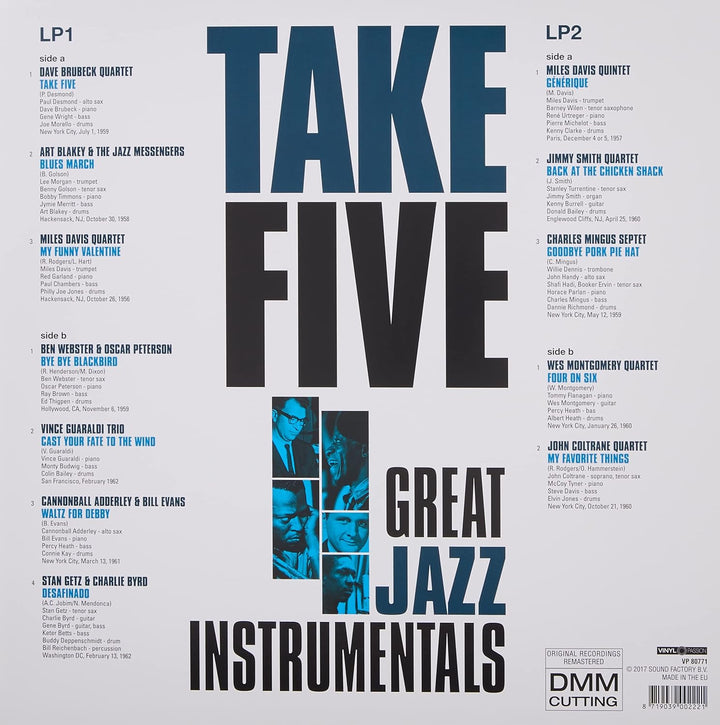 Take Five-Great Jazz Instrumentals, Vinyl