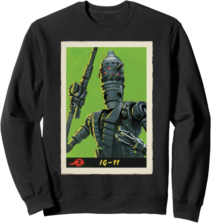 Star Wars The Mandalorian IG-11 Poster Sweatshirt