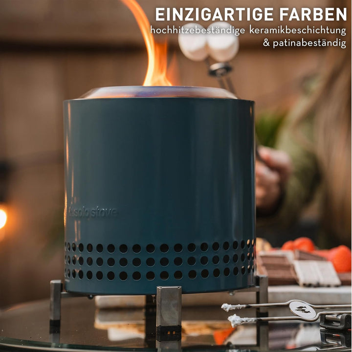Solo Stove Mesa XL Tischfeuer Outdoor | Raucharmer Mini Tischkamin, Deko für Garten, Terrasse und Ba