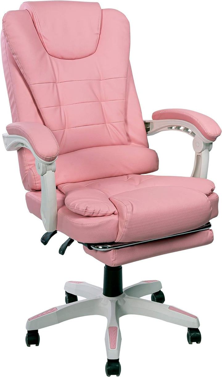 Trisens Schreibtischstuhl, Rosa, breit Rosa breit