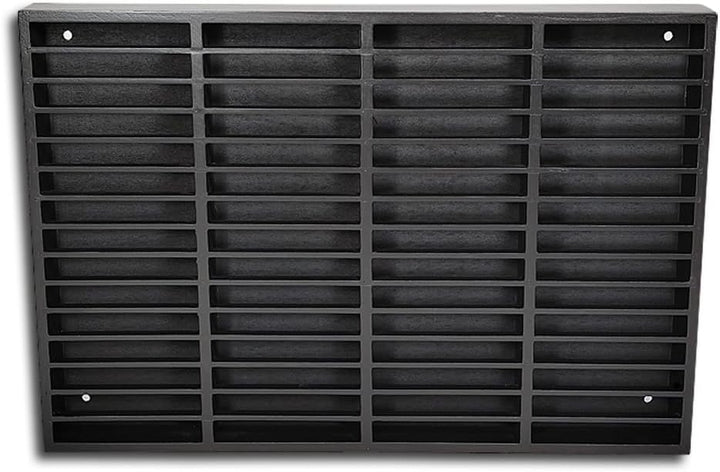 Protected MC Kassetten Holzregal schwarz