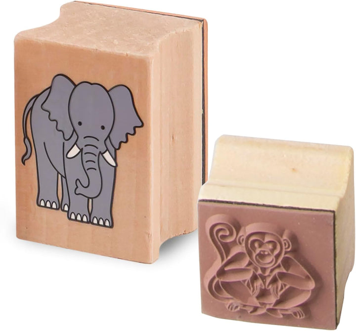 Melissa & Doug Stamp-a-scene – Regenwald | Kunsthandwerk | Stempelsets und -schablonen | 4+ | Gesche
