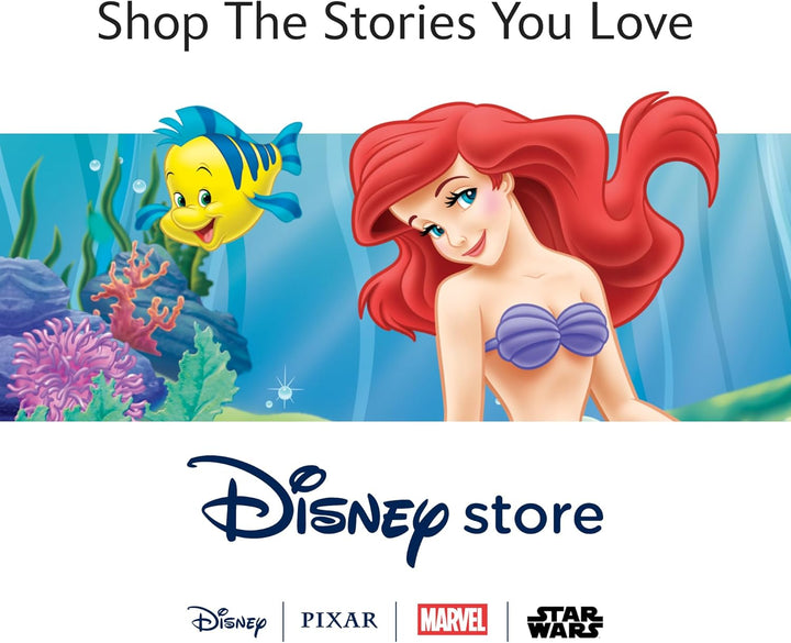 Disney Store Arielle-Kuschelpuppe, Arielle, die Meerjungfrau, 37 cm, Kuschelpuppe für Kinder der Unt