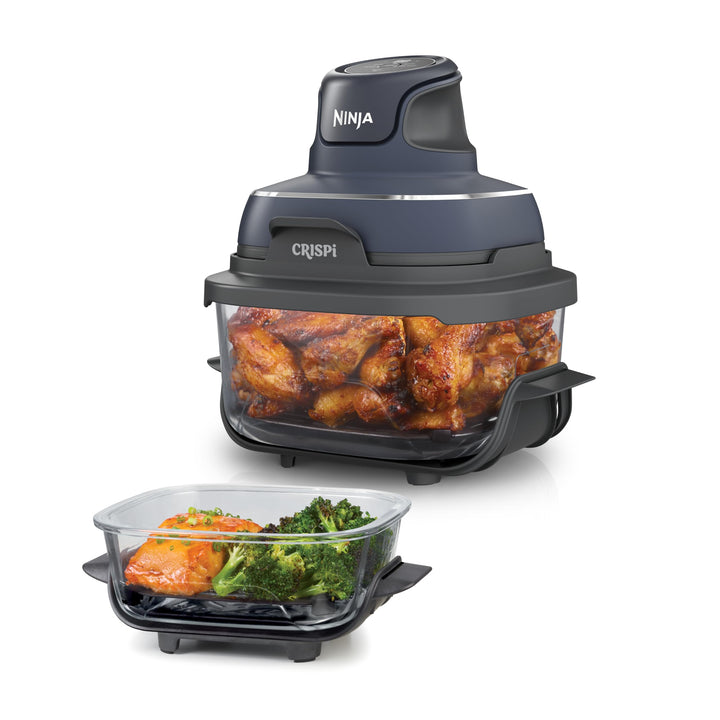 Ninja CRISPi tragbare Air fryer Heissluftfritteuse, 3,8 l, 4-in-1: Heissluftfrittieren, Braten, Warm