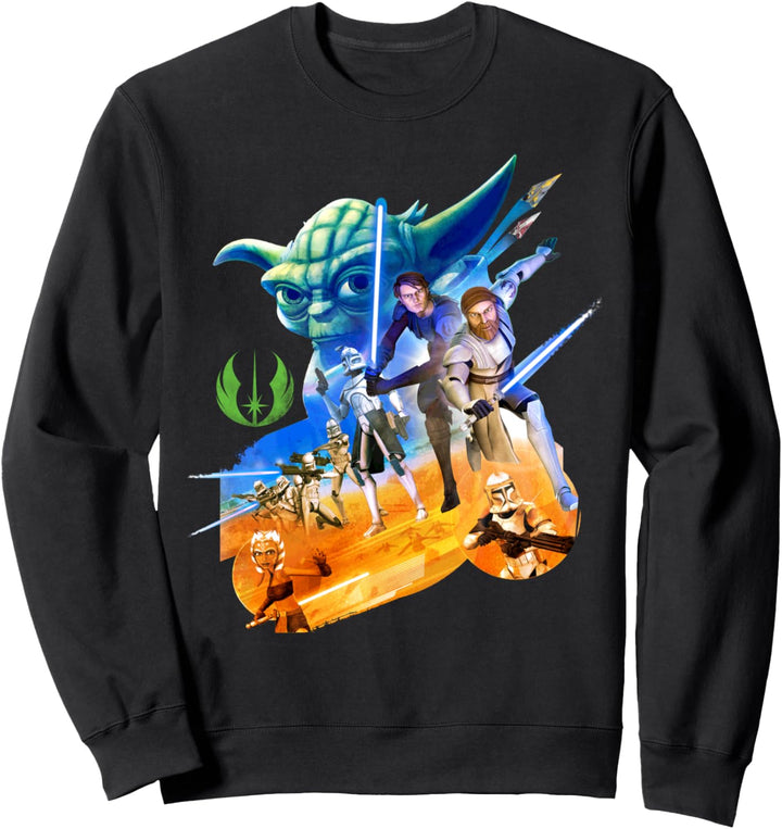 Star Wars Clone Warriors Characters Sweatshirt