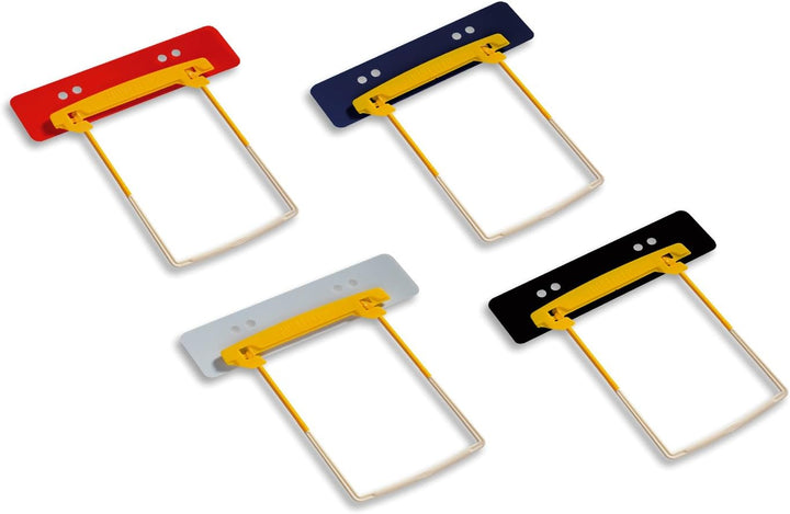 JalemaClip-Plus, Jalema 5712525, Archivbinder für bündelung von Dokumenten mit Aufhängeleiste für Ri