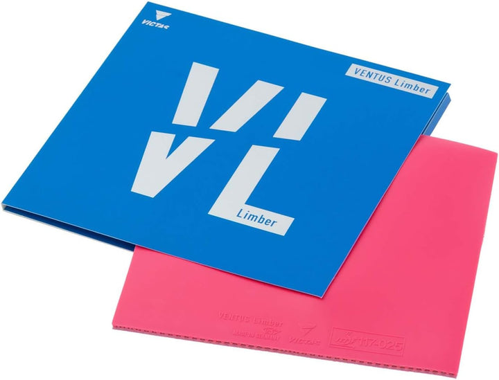 VICTAS Belag Ventus Limber pink 2,3 mm, pink 2,3 mm