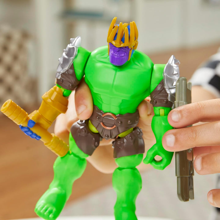 MixMashers Marvel Hulk individualisierbare Avengers Deluxe Mix-and-Match Action-Figur & Accessoires,