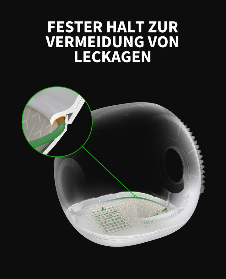PETKIT Pura Max 2 Selbstreinigende Katzentoilette Innenpolsterung, Wasserdicht und Auslaufsicher, Kr