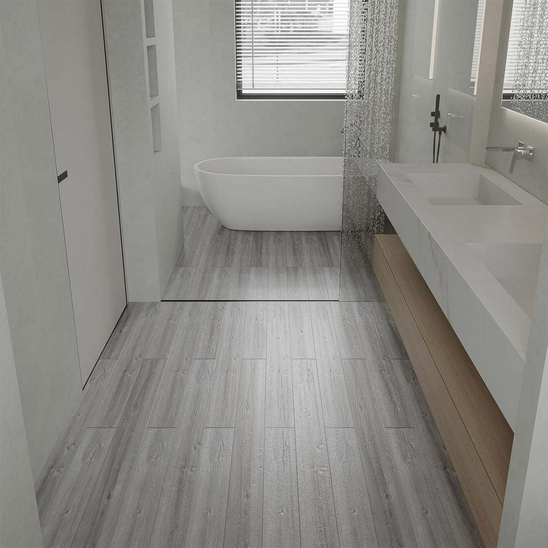 Vinylboden Selbstklebend PVC Bodenbelag Selbstklebend Fliesen Vinyl Holzoptik Bodenaufkleber Wasserd