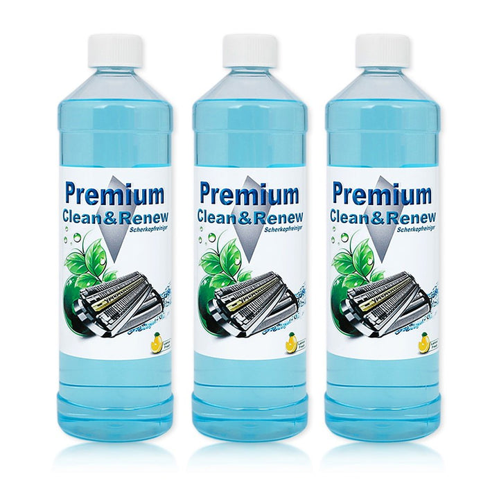 3 Liter Premium Scherkopfreiniger zum Nachfüllen von original Braun Kartuschen