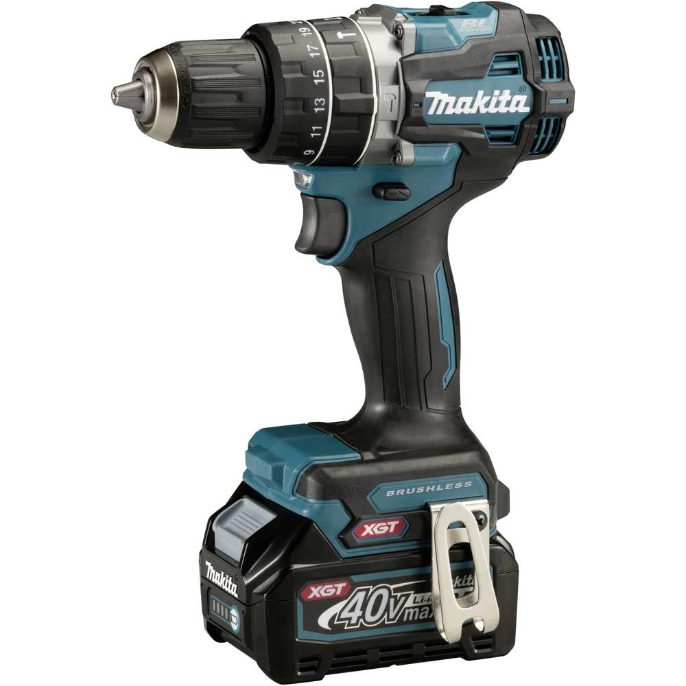 Makita HP002GA202 Akku-Schlagbohrschrauber 40V max. / 2,0 Ah, 2 Akkus + Ladegerät im MAKPAC mit 2 Ak