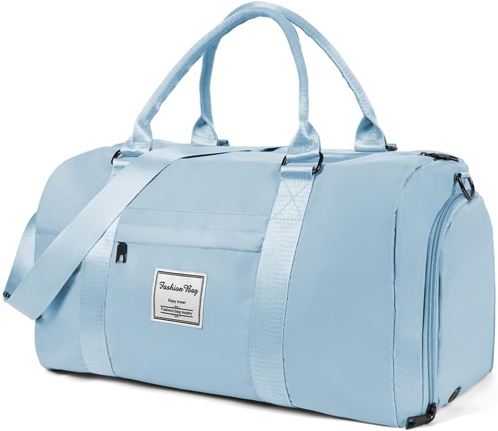 Flintronic Sporttasche Reisetasche, Reise Duffel Bag, Sport Duffel mit Schuhfach & Nassfach, wasserd