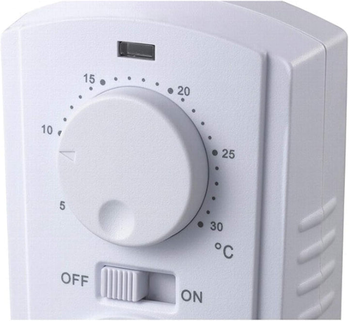 ST35 Analog Thermostat-regler Steckdosen-Thermostat mit Fühler, Heizen