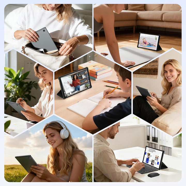 2K 10.6 Zoll Android 15 Tablet, 4G LTE+5G WiFi, 36GB RAM+512GB ROM (2TB TF), Octa-Core, 2000 * 1200F