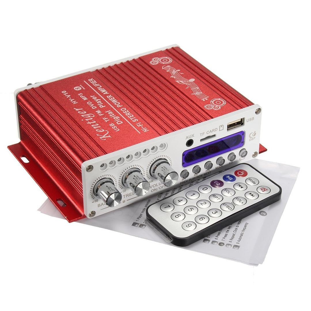 DollaTek Mini Bluetooth Hallo-Fi-Stereo-Audio-AMP Verstärker Bass Booster MP4 12V Unterstützung FM /