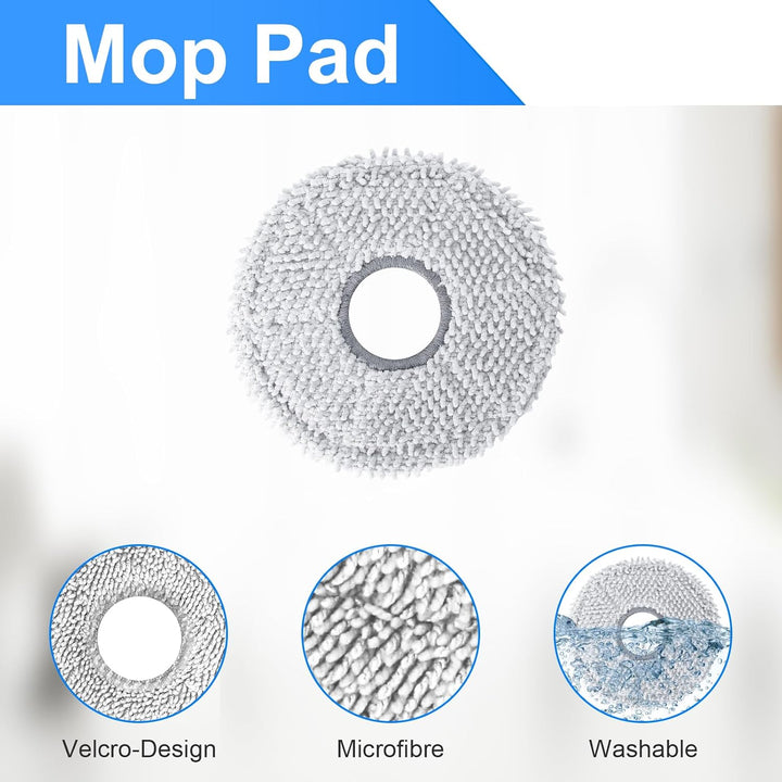 Fixbetter Zubehörset für Ecovacs Deebot N30 PRO OMNI / N30 PRO / N30 OMNI Roboterstaubsauger, 1 Roll