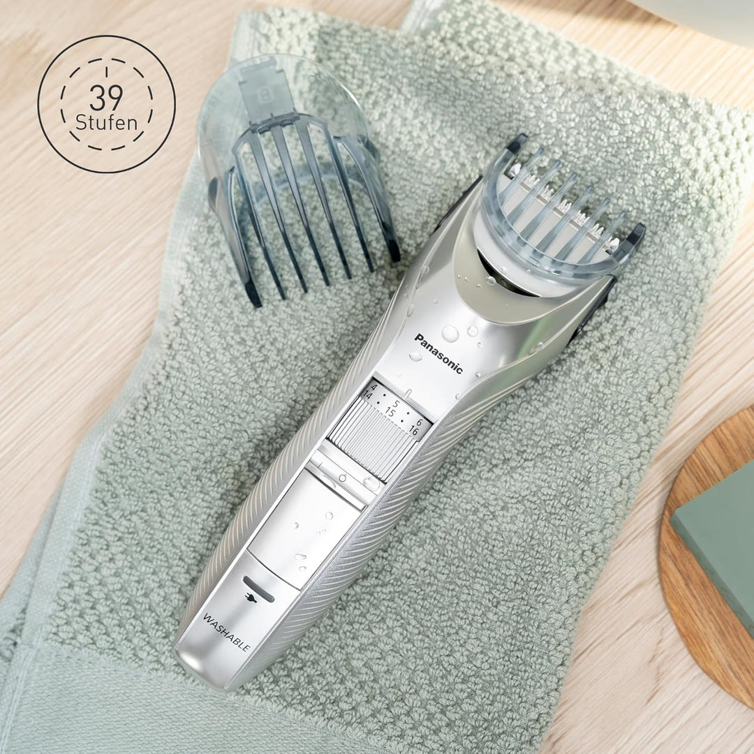Panasonic Bart-/Haarschneider ER-GC71 mit 39 Längeneinstellungen, Bart-Trimmer für Herren, Styling &