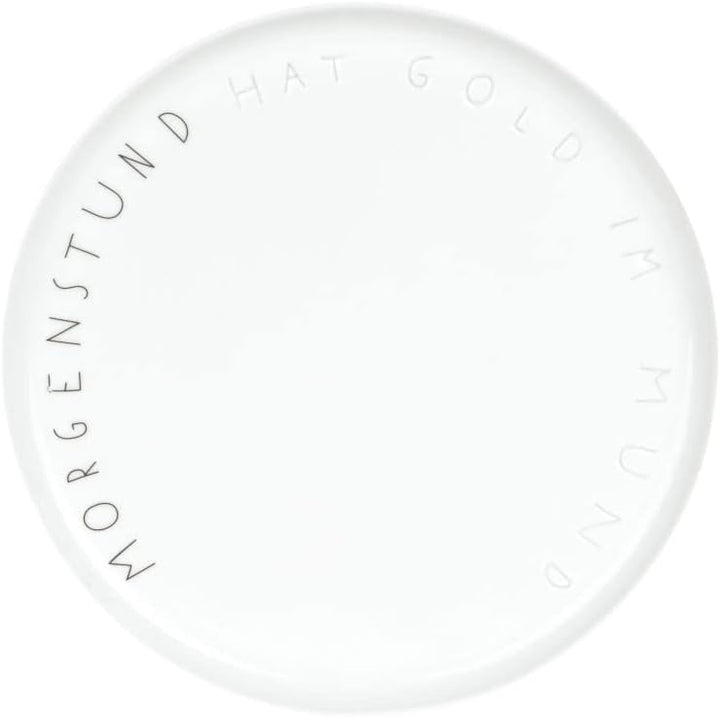 Räder Guten Morgen. Teller Morgenstund