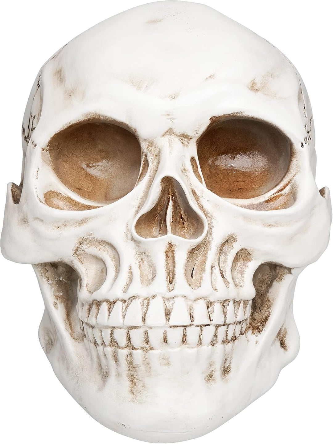CRAZY HEADS white Skull Totenkopf Kopfhörerständer Headset Halter Ständer Skull Totenschädel