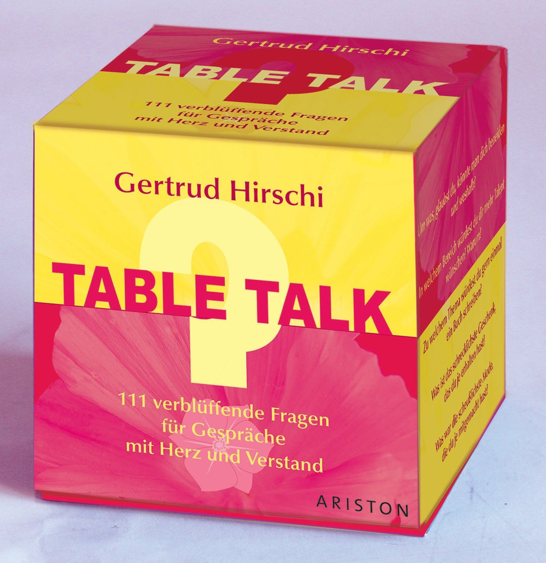 Table Talk: 111 verblüffende Fragen für Gespräche mit Herz und Verstand, Gebundenes Buch