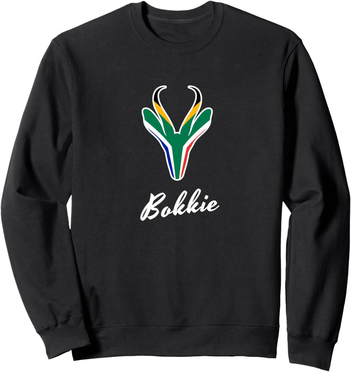 Südafrikanische Bokkie Südafrika Flagge Sweatshirt