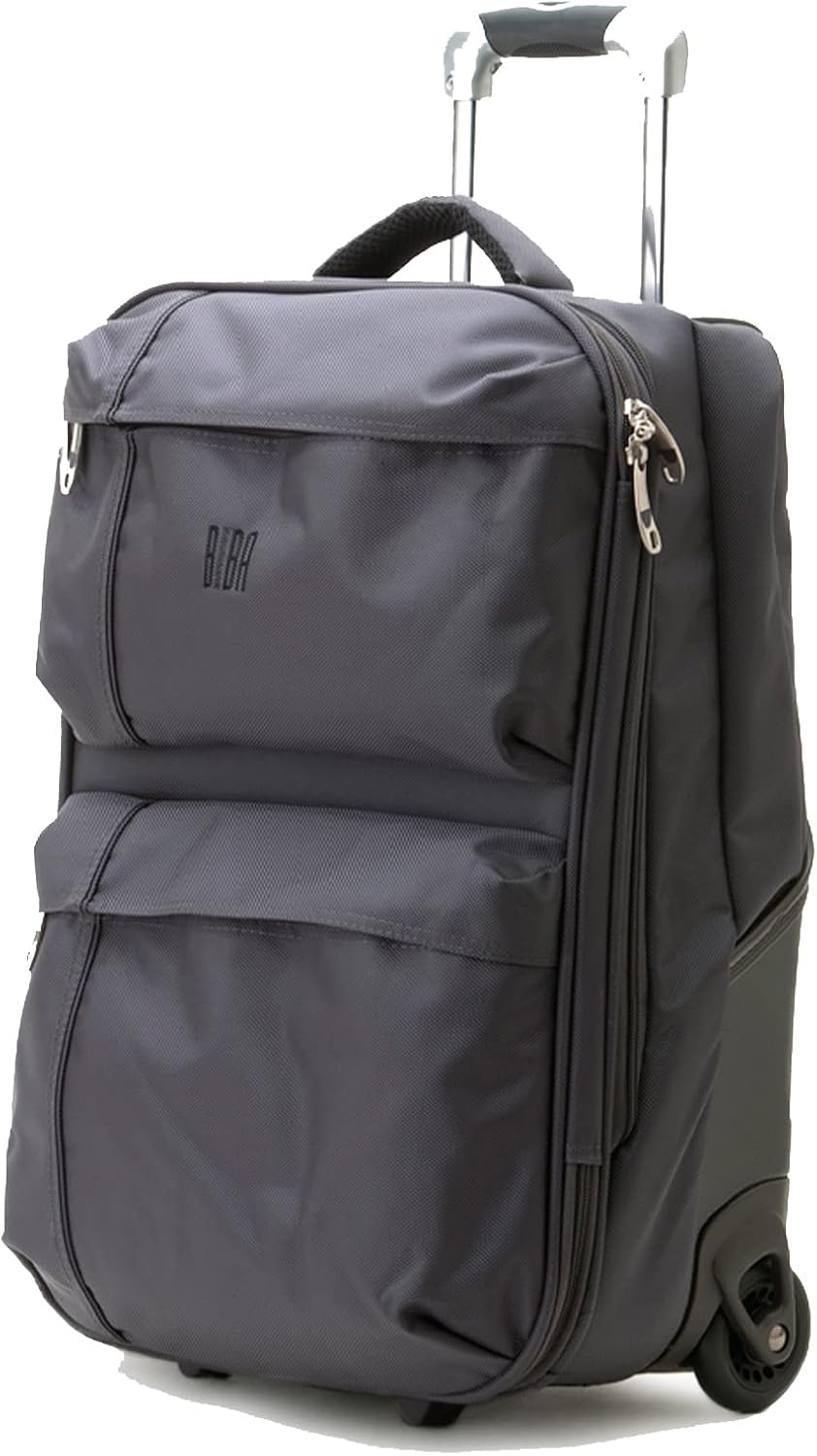 BIBA Reisekoffer mit Rollen Unisex aus Polyester+ABS, Mittel Koffer mit Trolley Travel Meri G MG24,