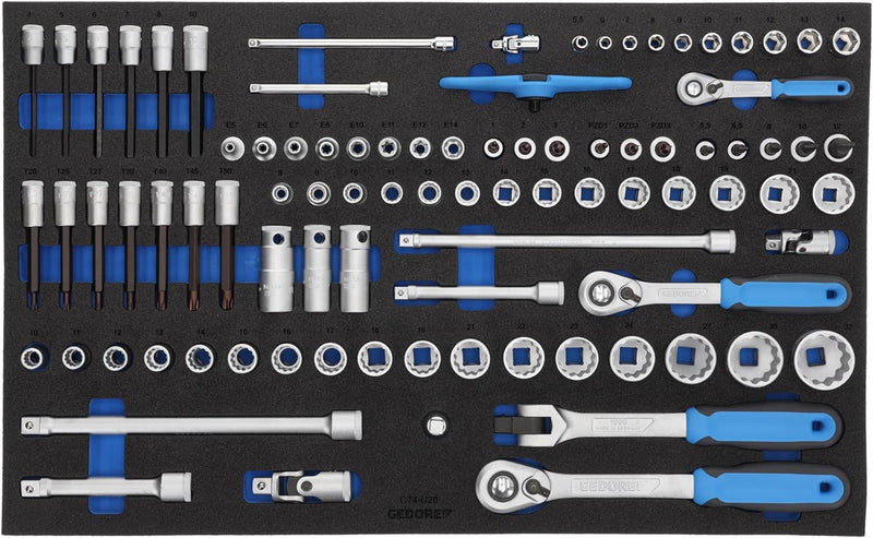GEDORE Steckschlüssel-Satz 1/4&