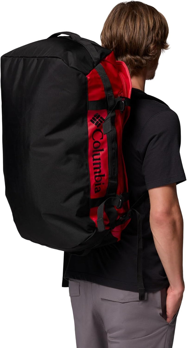 Columbia Unisex Landroamer 60L Duffel, Duffle, Mountain Red/Black, One Size Einheitsgrösse Mountain