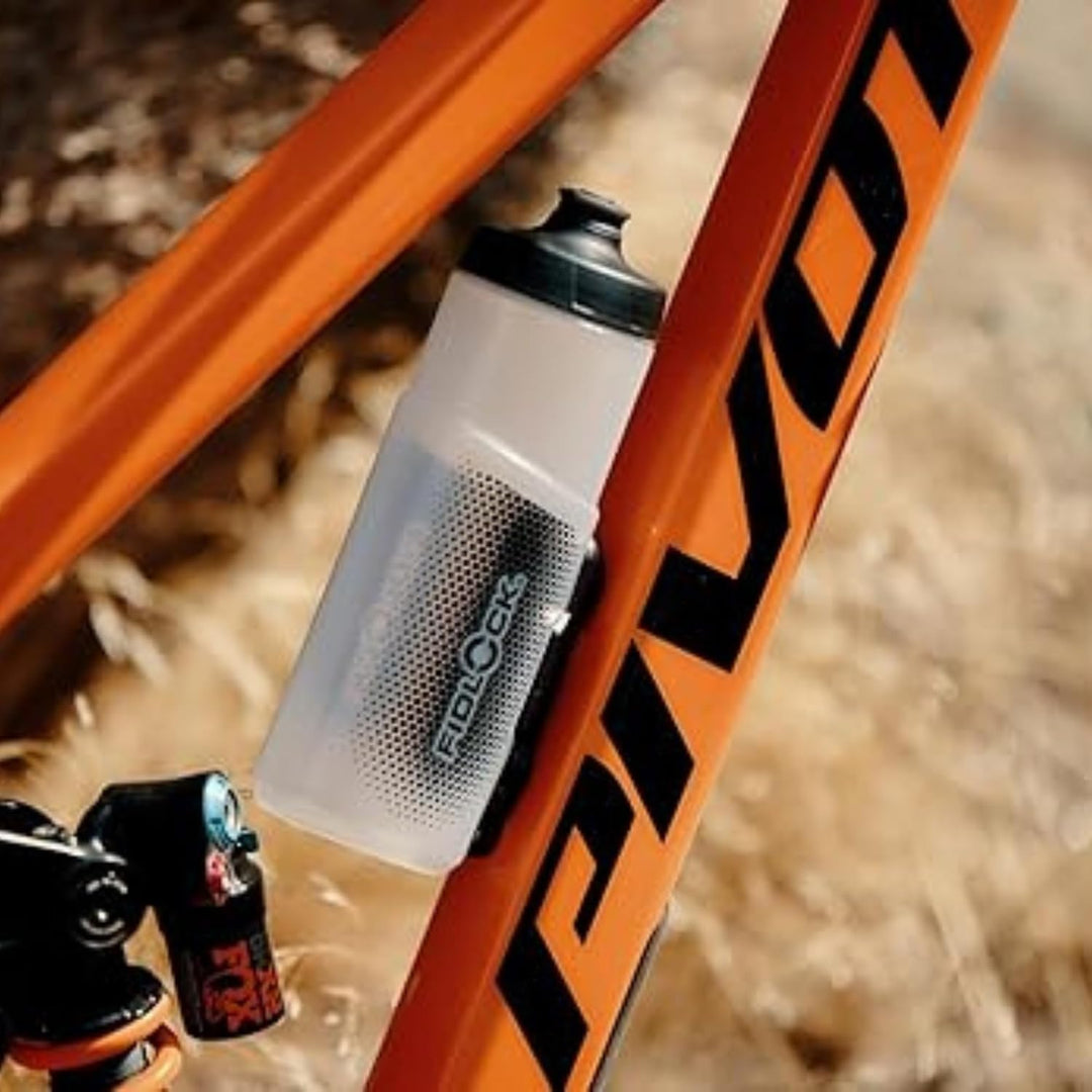 Fidlock Trinkflasche mit Bike Base Twist Set Transparent Gr. 600 ml