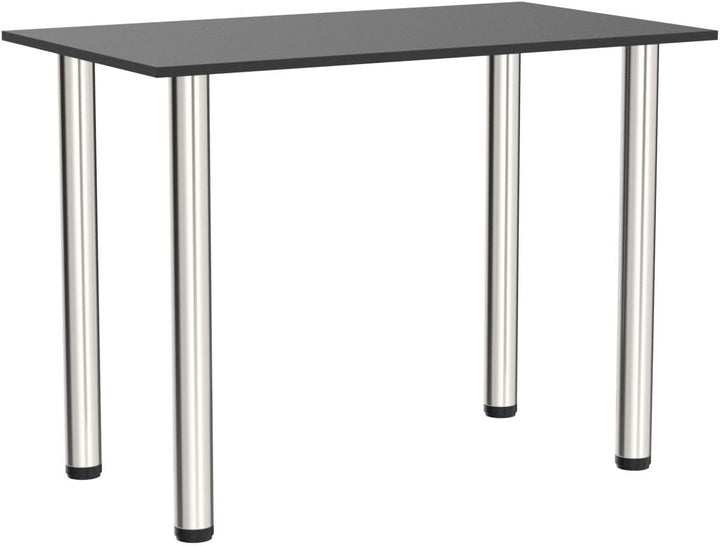 mikon 60x40 | Esszimmertisch - Esstisch - Tisch mit Chrombeinen - Küchentisch - Bürotisch | ANTHRAZI