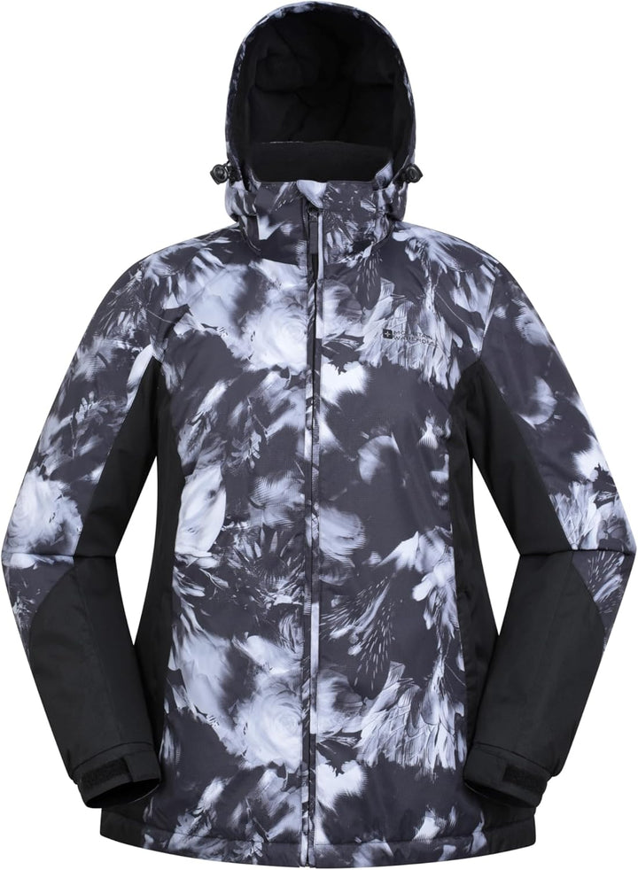 Mountain Warehouse Damenskijacke und -hosenset – Wattierte Isolierung, Schneefang, Reissverschlussta