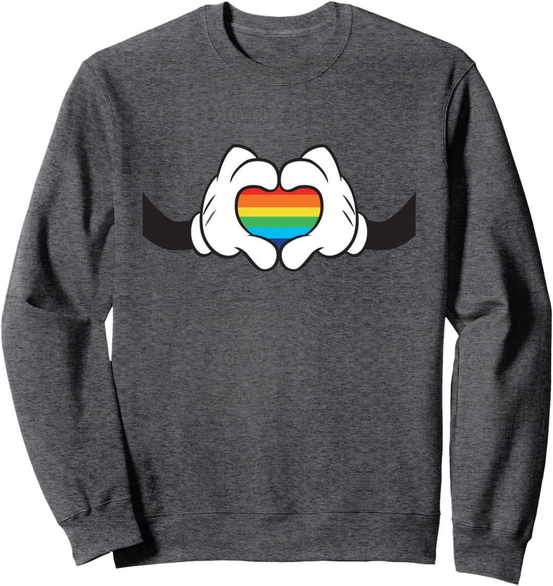 Disney Mickey Mouse Rainbow Hands Sweatshirt