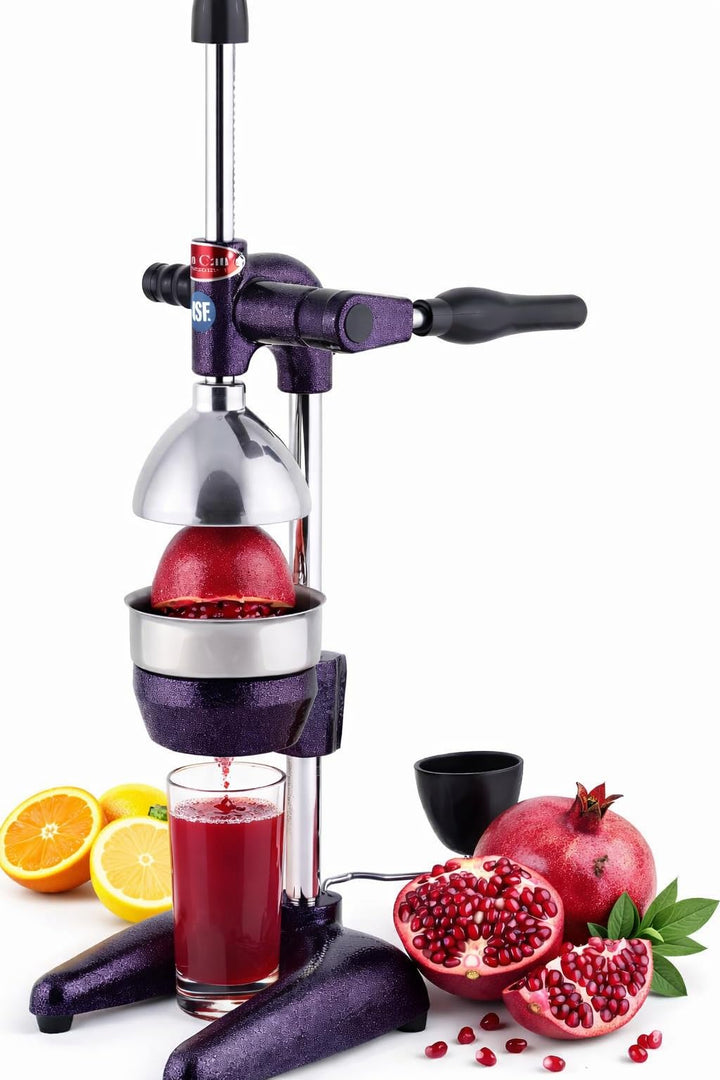 Cancan Granatapfel- und Zitrus-Entsafter, Modell 0103, Schwarz, Schwarz