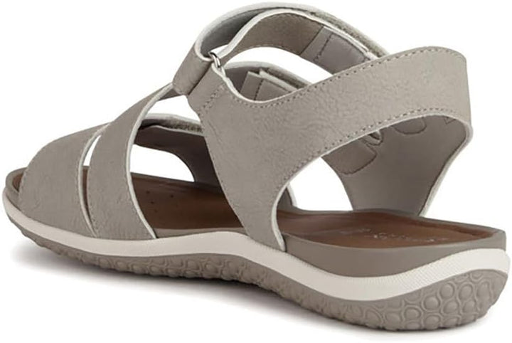 Geox Mädchen D Vega Sandal 35 EU Sand, 35 EU Sand