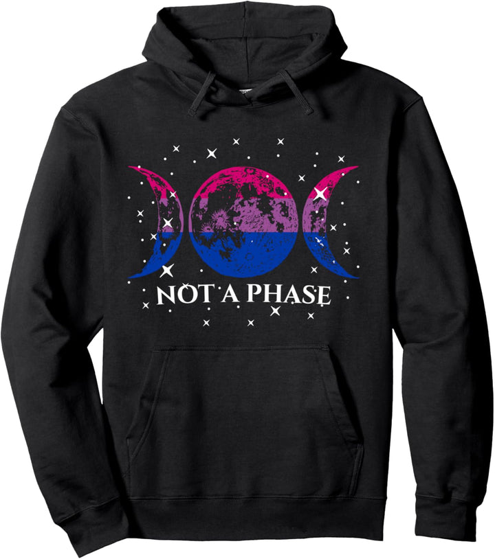 Bisexueller Stolz Geschenk nicht eine Phase Pullover Hoodie