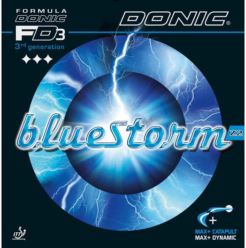 DONIC Belag Bluestorm Z2 2,3 Mm, Schwarz 2,3 mm, schwarz, 2,3 Mm, Schwarz 2,3 mm, schwarz