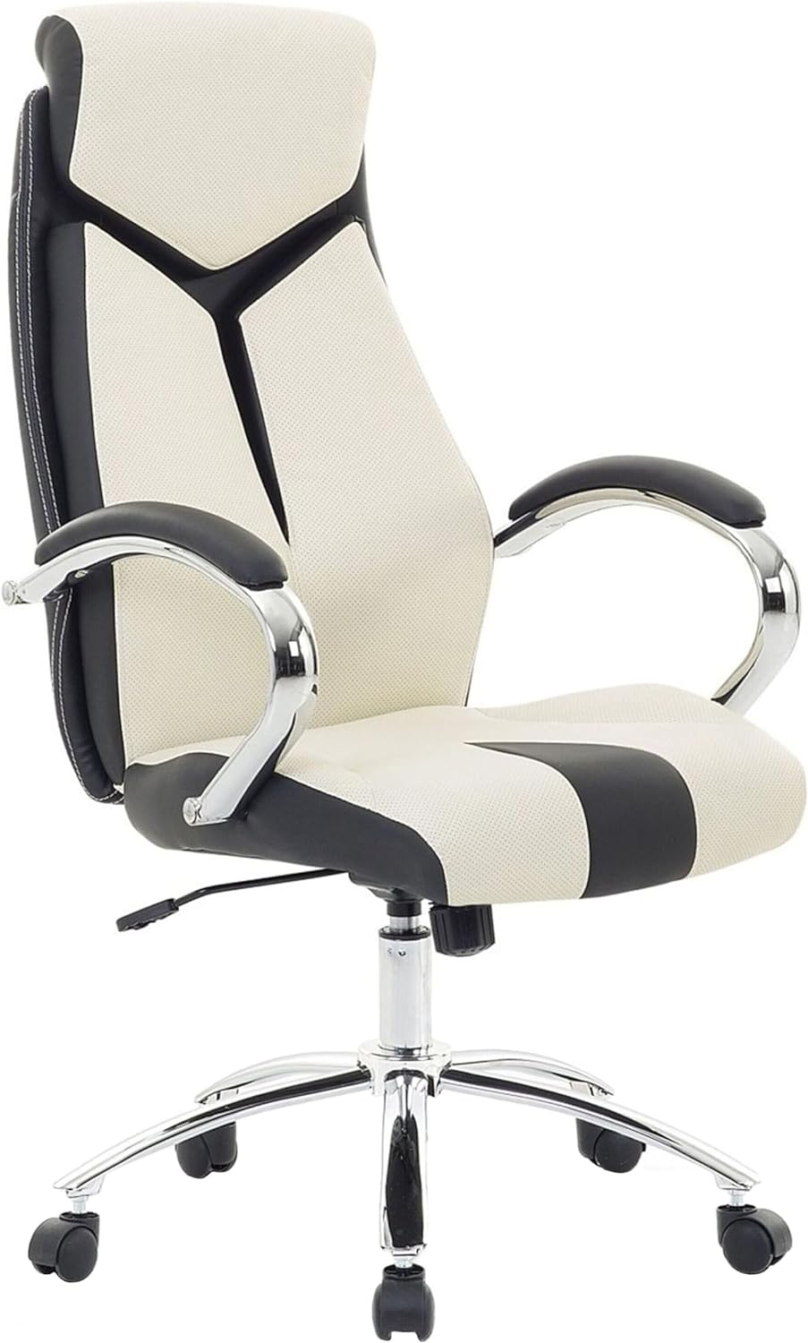 Bequemer Bürostuhl höhenverstell drehbar beige Formula