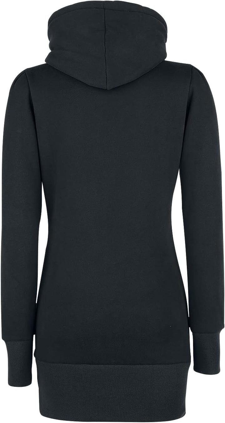 Forplay RED by EMP Damen schwarzer Langer Pullover L Schwarz, L Schwarz