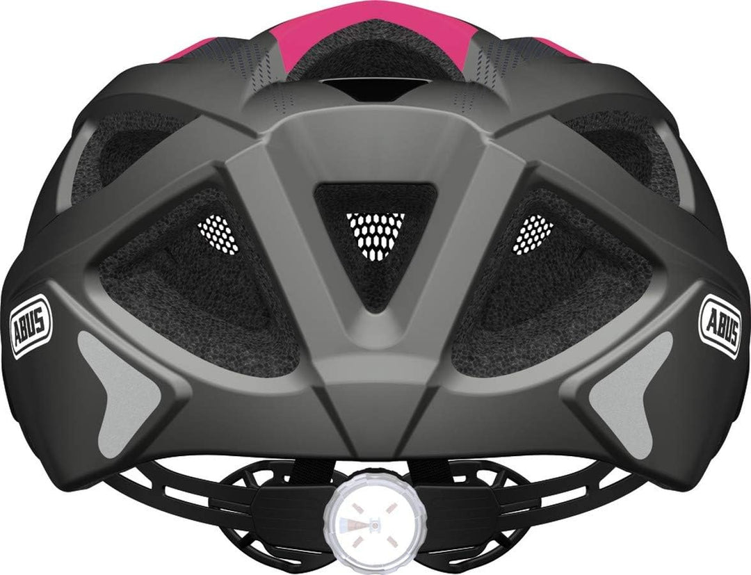 ABUS Stadthelm Aduro 2.0 - Allround-Fahrradhelm mit Licht - in sportivem Design für den Stadtverkehr