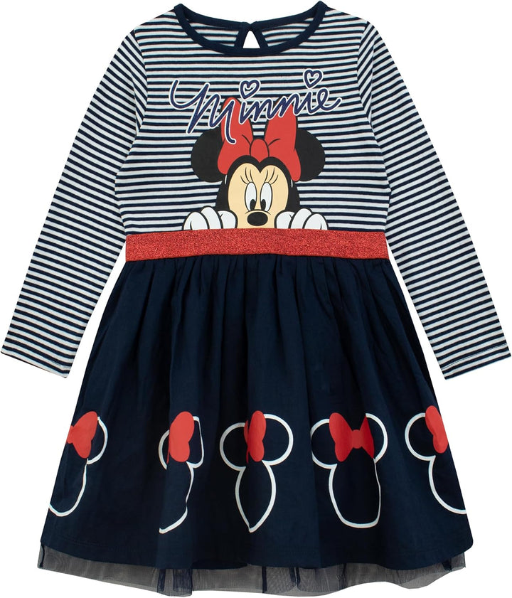 Disney Minnie Maus Kleid Madchen | Minnie Mouse Kleider für mädchen | Kleid Mädchen Festlich 116 Meh