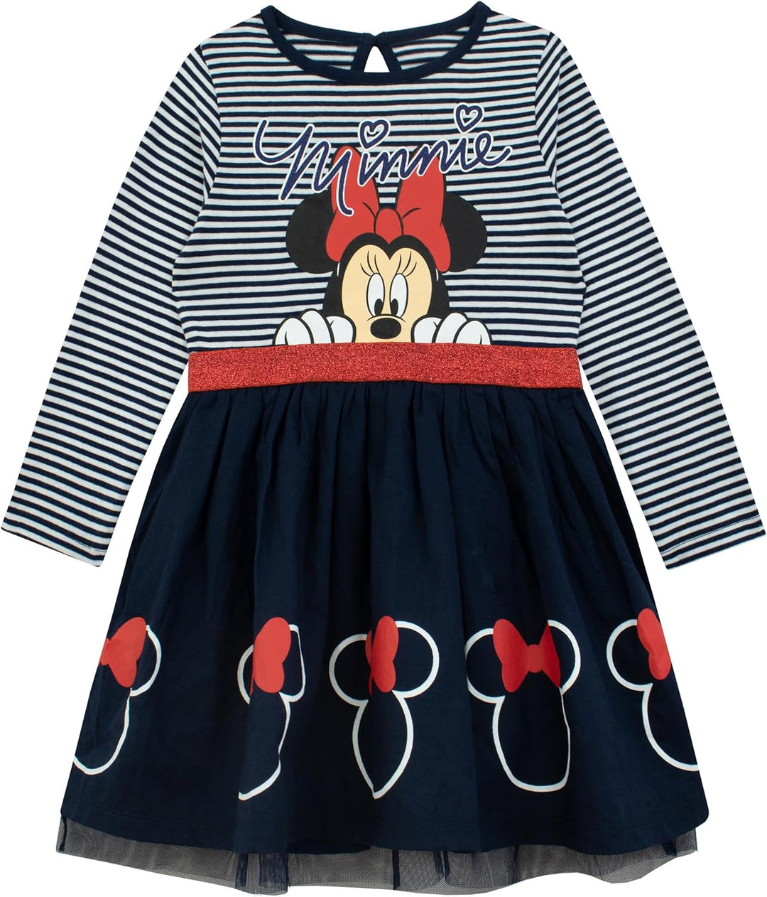 Disney Minnie Maus Kleid Madchen | Minnie Mouse Kleider für mädchen | Kleid Mädchen Festlich 98 Mehr