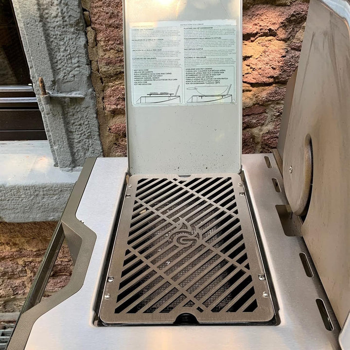 Edelstahl INOX Grillrost passend für Napoleon grosse Sizzle Zone (LE3 LEX LE485 Phantom Prestige Leg