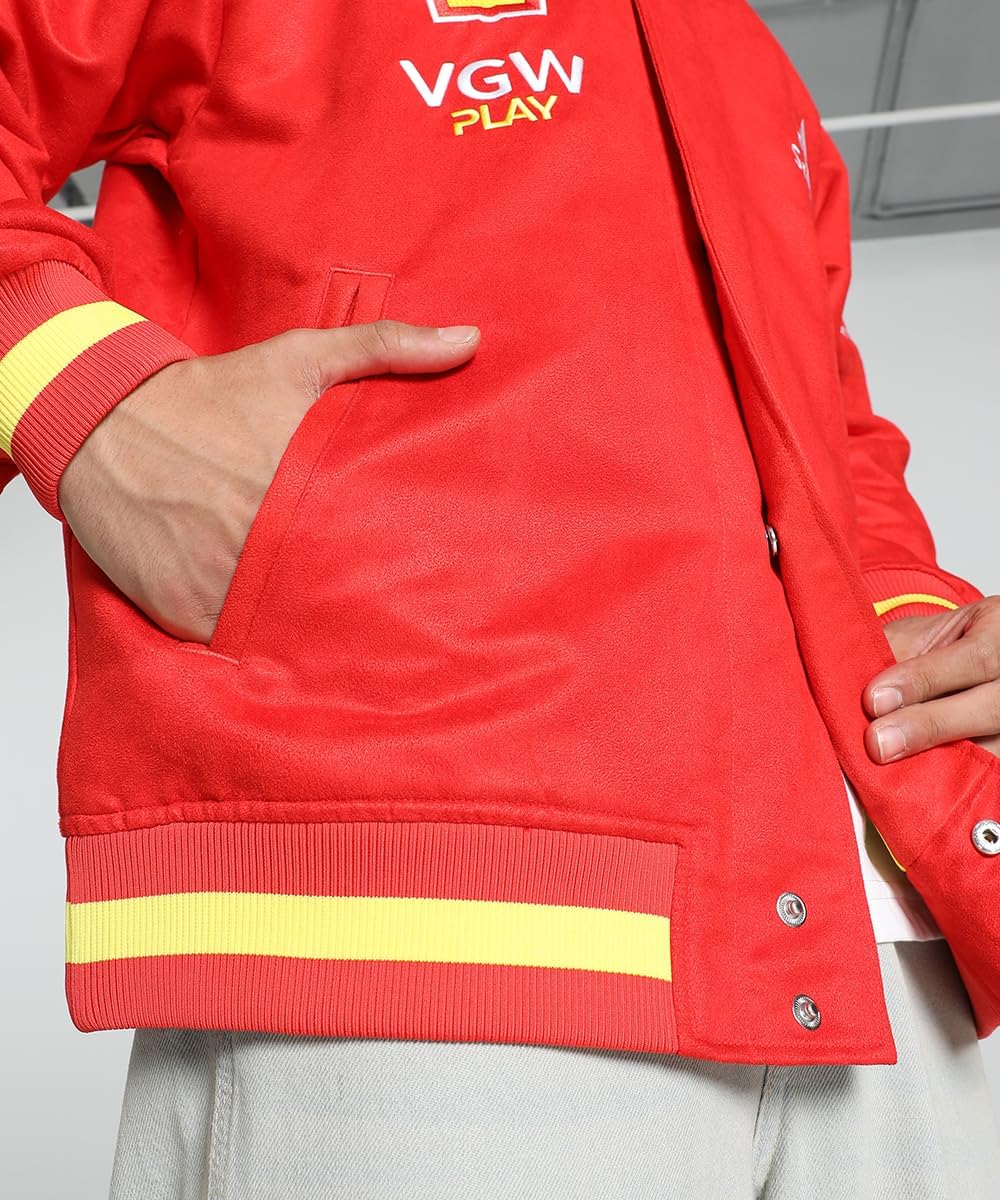 PUMA Scuderia Ferrari F1 Herren 2024 Team Varsity Jacke L, L