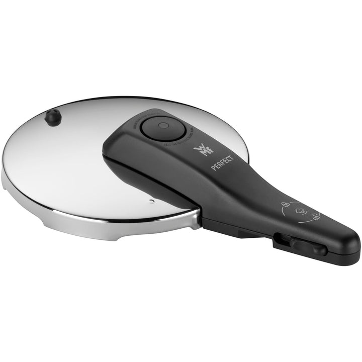 WMF Perfect Ersatzdeckel für Schnellkochtopf 2,5l, Dampfkochtopf 18 cm, Cromargan Edelstahl poliert,
