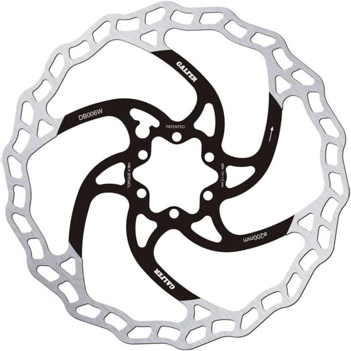 Galfer D.223 Unisex-Erwachsene Wave Bremsscheibe, Schwarz, One Size Schwarz Einheitsgrösse, Schwarz